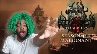 🔴 DIABLO 4 LIVE - THE SEASON OF THE MALIGNANT IS HERE! (LIVE REACTION)