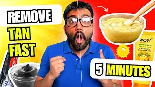 Remove SUN TAN FAST | Most Effective SUN TAN Removal Skin Care Routine #suntanremoval  #tanremoval