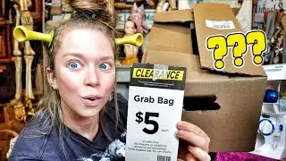 Michael's $5 GRAB BOX Mystery Unboxing! (ALL THIS FOR $5?!)