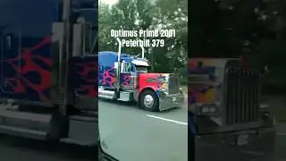 Optimus Prime 2001 Peterbilt 379. #transformers #optimusprime #m5 #movie #stunt #film #truck #lorry