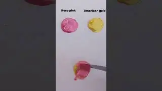 Strange colour recipe! color mixing!#satisfying #colourmixing #paintmixing