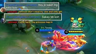 Johnson STEAL LANCELOT&rsquo;S GIRLFRIEND!? with IRONFIST ( Badang God User ) ~ Mobile Legends: Bang Bang