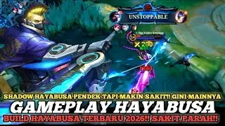 23 KILLS ~ HAYABUSA MAKIN SAKIT SETELAH DI NERF? ~ BUILD TOP 1 GLOBAL HAYABUSA ~ MLBB
