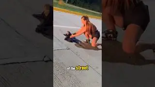 Woman Rescue Goes Viral | INJURED Owl Found on STREET #animallovers #animals #heartwarmingstory