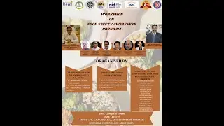 Food Safety Awareness Workshop &mdash; B.Tech Food Engineering & Technology Department 18th November 2025