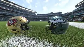 Madden NFL 23 - San Francisco 49ers Vs Philadelphia Eagles Simulation NFC Championship PS5 Gameplay