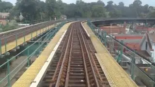 R32 Jamaica Center Bound (J) Train Ride: Crescent St To Cypress Hills