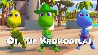 OI, TIE KROKODILAI - Dainų Darželis &bull; Vaiki&scaron;ka Dainelė Lietuvi&scaron;kai &bull; Ah ! Les Crocodiles &bull;