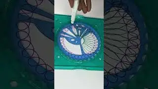 ASMR Spirograph Animation | A Beautiful Symmetry Display #art #asmr #spirograph #shorts #2025 #usa