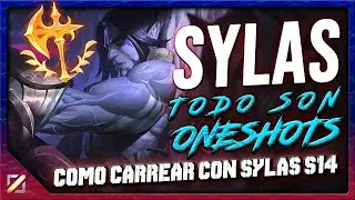 ☠️ SYLAS TURBODESTROYER |  🧐 JUEGA SYLAS y "TODAS" TUS RANKEDS | COMO JUGAR SYLAS en ESPAÑOL S14 👑