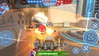 Mech Arena Control Point Clash || Map Mesa Verde Annex || CPC ||