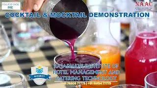 RIHMCT Cocktail & Mocktail Demonstration 2023