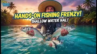 WISE WATER WONDERS: HANDS-ON SHALLOW WATER FISHING FRENZY! | Epic Hand Catch!