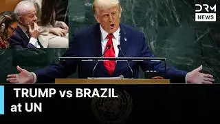 Trump Confronts Brazil at UN Speech, &ldquo;We Hit Them Back Hard With Tariffs&rdquo; | AC1G | AC1G