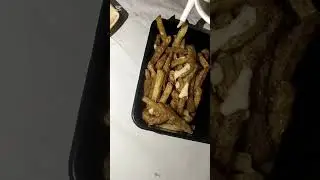 Fries making ❤️ at Mughlia foods & Catering #fries #loaded fires