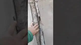 jeito f&aacute;cil e bem pr&aacute;tico de tirar uma rachadura em uma emenda de parede...(2)