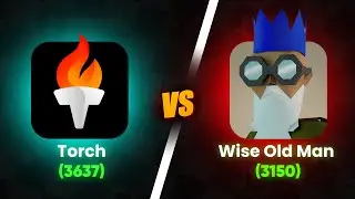 A Rare Match Up Torch vs Wise Old Man ‼💎