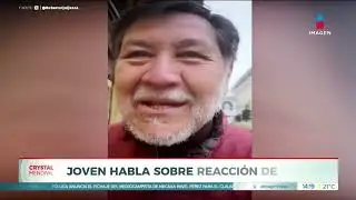 Roberto Quijano habla sobre el encuentro con Noroña en Roma, Italia | Noticias con Crystal Mendivil
