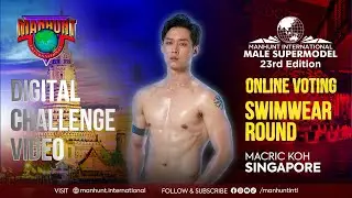 SINGAPORE - SWIMWEAR CHALLENGE 23RD MANHUNT INTERNATIONAL SUPERMODEL