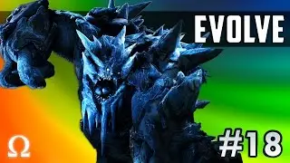 FROSTED MINI-HUNTERS, SO TASTY! | Evolve Stage 2 #18 Glacial Behemoth Monster Gameplay