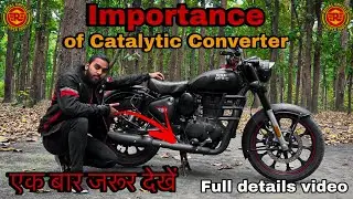 Royal Enfield Catalytic Converter Inportance | Save your Bike and Engine #royalenfield #bulletlover
