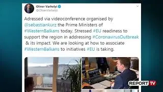 Mbledhja online e Ballkanit Per&euml;ndimor/ Rama: Lufta vazhdon, plani ekonomik merr form&euml;!