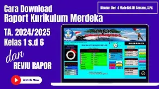 Download Aplikasi Raport Kurikulum Merdeka 2024 2025
