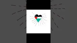 How to draw palestine flag on hand👩&zwj;🎨#art #calligraphy #arabic #shorts #shortsfeed  #trending