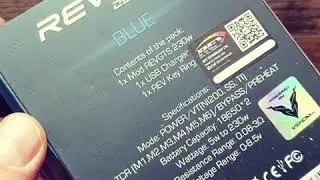 Unboxing REV GTS 230W box mod