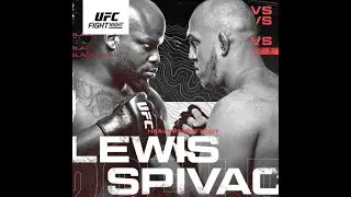 UFC Fight Night: Lewis vs Spivac MAIN Card Predictions, Breakdown and Analysis