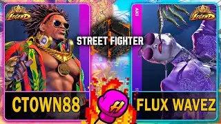 SF6 Ctown88 (DEE JAY) VS Flux Wavez (AKI)🥊Street Fighter 6🥊スト6🥊4K 60ᶠᵖˢ