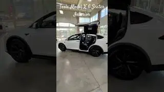 Tesla Model X 2025 | Pearl White Exterior & 6-Seater Interior