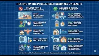 Common Heating Myths in Oklahoma Homes