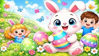 Easter Bunny Song 🐰 | Hop Little Bunny Hop | Nursery Rhymes | Dance Party