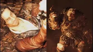 Resident Evil 4 Remake Double El Gigante Boss Fight Quick Kill