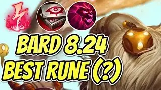 ELECTROCUTE BARD IS GOOD?! (Patch 8.24 Bard Gameplay) | feviknight