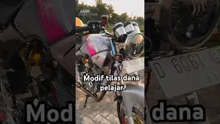 Modif honda Tiger dana pelajar bois abis