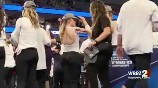 WATCH: LSU gymnastics wins first NCAA title