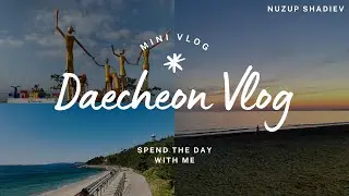 Daecheon beach 🌊 | Places to visit in South Korea 🇰🇷 | Chuseok vlog 🌅