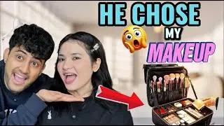 I Let My Boy Choose My Makeup… This Was Risky 😳💄