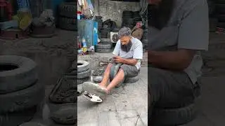 Precision Tire Tread Cutting | Oddly Satisfying Engineering