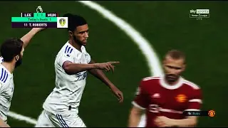 Leeds United vs Manchester United | Premier League Highlights | PES 2021