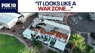 Monsoon storm damaged north Phoenix retirement community | FOX 10 Phoenix