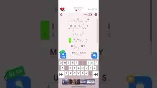 Solving level 38 on cryptogram