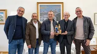 Nuoro. Il Natale di Coldiretti e Confartigianato con il Vescovo: il lavoro entra nel presepe