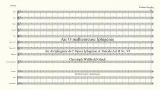 Air O melheureuse Iphigenie - Iphigenie et Tauride - OV - Ch W Gluck