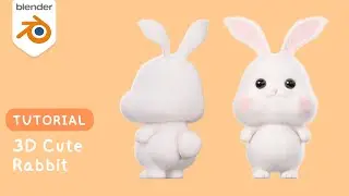 3D Character Cute Bunny EP. 1 | Blender Tutorial