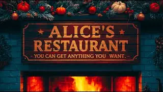Ресторан Alice&rsquo;s у огня 🔥 | 11-минутный зимний День благодарения &bull; Уютный очаг в стиле Grateful Dead