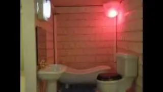 Spa lighting in the bathroom