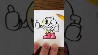 Drawing PACMAN #Shorts